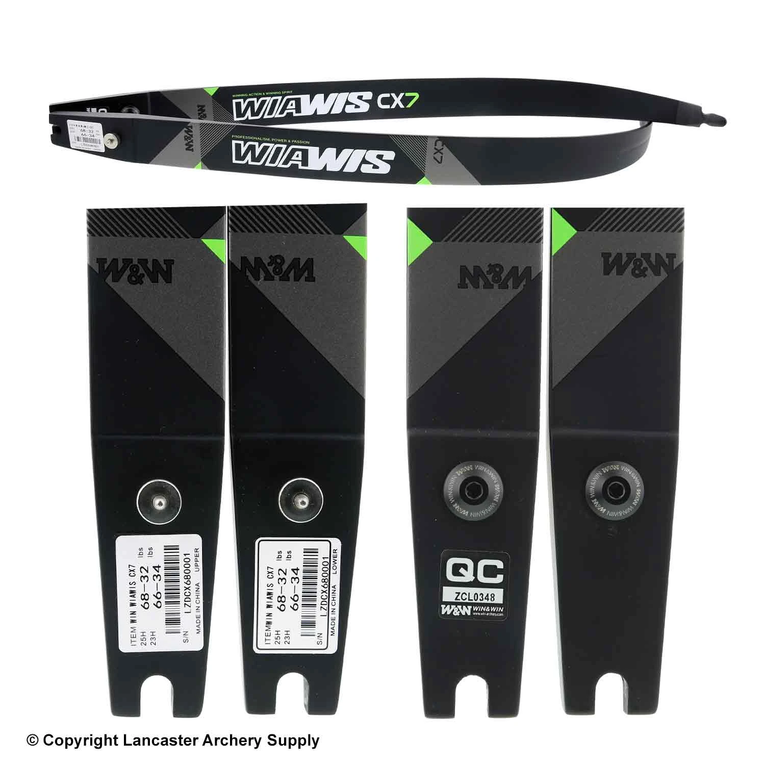Win&Win WIAWIS CX7 Recurve Limb (Open Box X1032096) 2 Win&Win WIAWIS CX7 Recurve Limb (Open Box X1032096) - Image 2