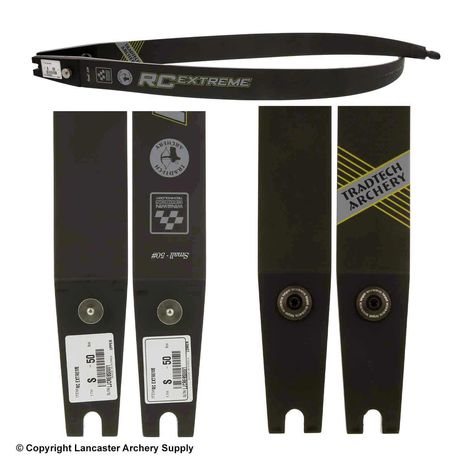 TradTech RC Extreme Carbon/Foam Recurve Limbs (Open Box X1032916) 2 TradTech RC Extreme Carbon/Foam Recurve Limbs (Open Box X1032916) - Image 2